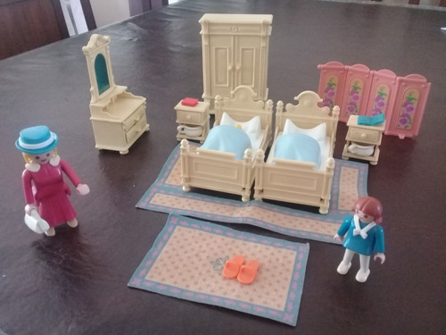 Muñecos Playmobil: Set De Dormitorio Estilo Victoriano