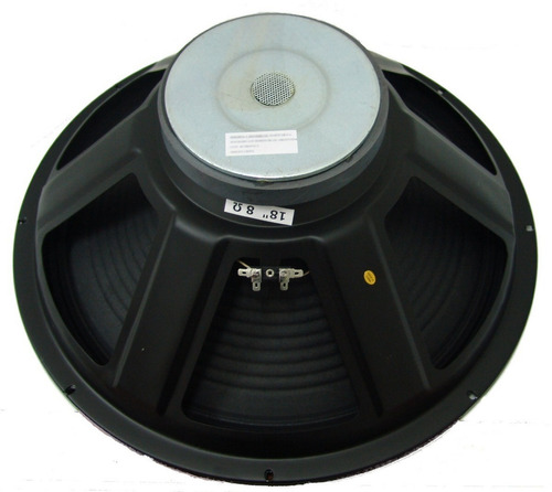 Woofer Moon 18 Pulgadas 600watts 8 Ohms Campana De Acero