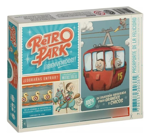 Juego De Mesa Retro Park Maldón Lloretoys