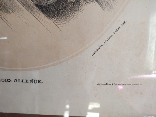 Ignacio Allende (dibujo Litografía)