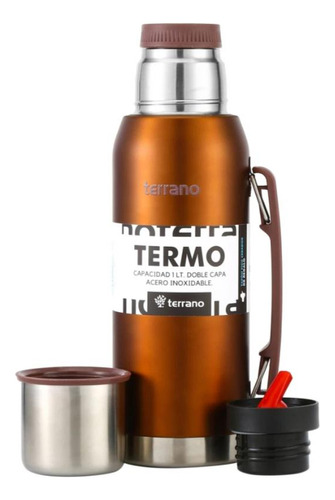 Termo 1l Terrano Premium 2 Años Garantia 