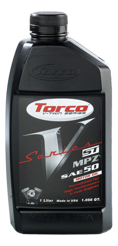 Torco V -series  St  Sae 50 Motor Oil - 1 Litro