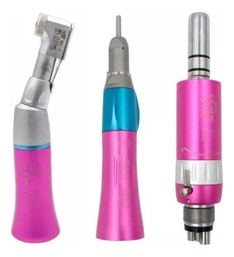 Kit Odontológico Nsk Ex-203c Set En Color Rosa
