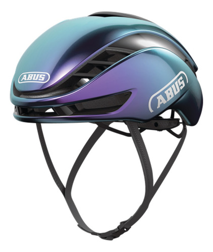 Capacete Ciclismo Abus Gamechanger 2.0 Speed Triathon Aero Cor Roxo Tamanho G(58-62)