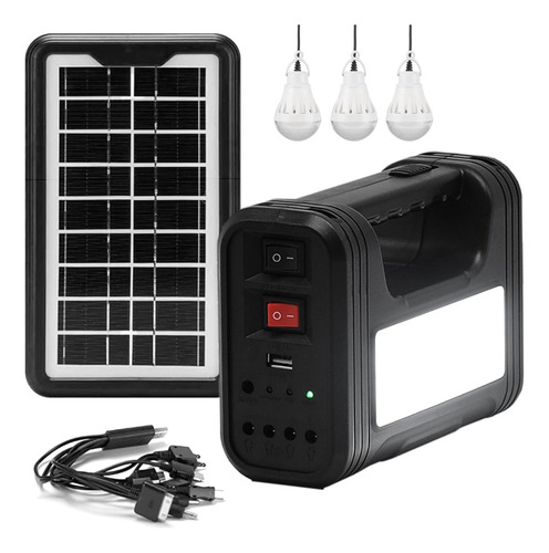 Generador De Energia Solar Portatil