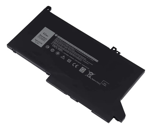 Batería Dj1j0 Para Dell Latitude 14 E7480 E7490 Series Negro
