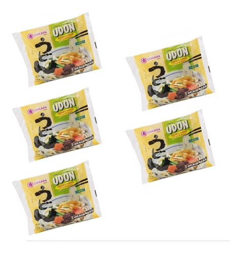 Imagen 1 de 1 de Chikara, Udon Sabor Pollo, 5 Piezas, 198 G