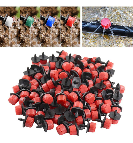 Kit De Riego Automático, Aspersores De Riego, Rojo