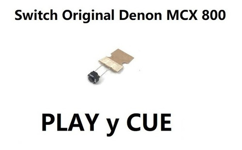 Denon Dj Mcx 8000 Repuesto Pulsador Switch Play Y Cue Caba