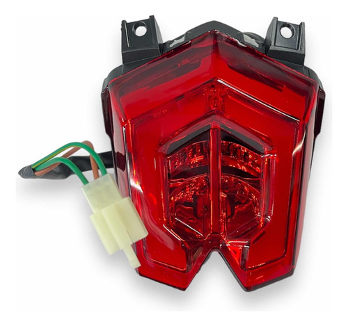 Farol Trasero Original Led Gilera Gx1 125 Rojo