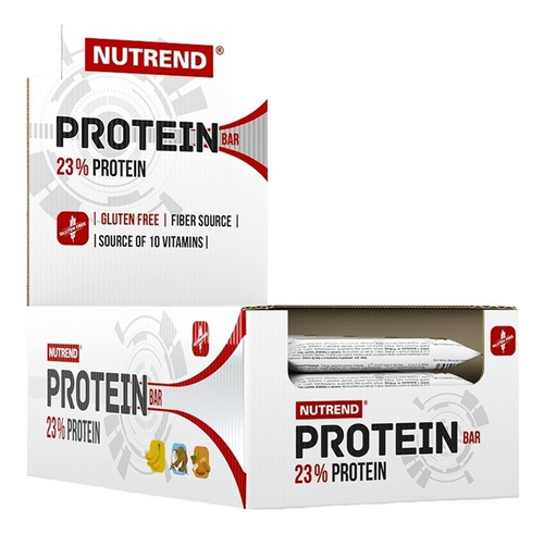 Box 24 Barras De Proteina Nutrend 55gr Stramberry - Nutrend