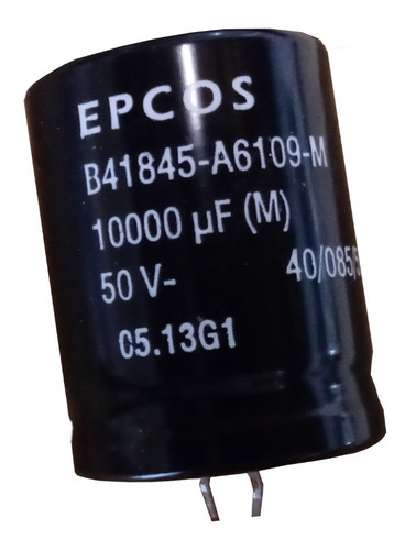 Capacitor Electrolitico 10000uf 50v 40x30mm Por Unidad