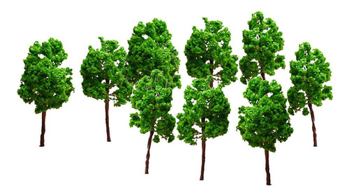 KHHGTYFYTFTY 25pcs 1 150 Modelos de árbol Artificial Miniatura Mini Árbol de la Planta de Arquitectura del Paisaje Paisaje Verde Oscuro Decoración 