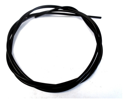 Imagem 1 de 2 de Conduíte De Freio Teflon 5mm Preto ( 2 Metros ).