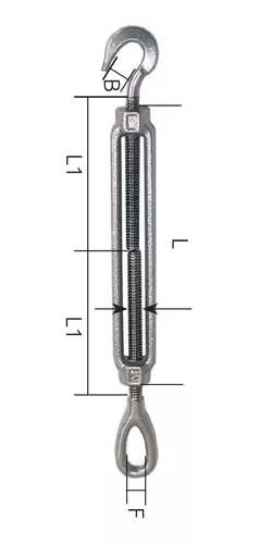 TENSOR PARA CABLE OJO GANCHO 316 3/16