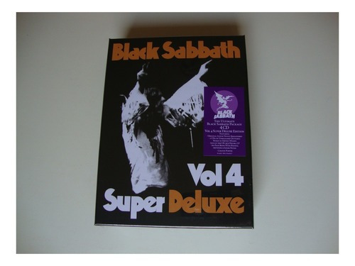 Cd(x4) - Black Sabbath - Vol. 4 - Super Deluxe - Import, Lac