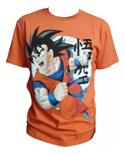 Remera Dragon Ball Z Goku Super Sayayin Nivel Dios 