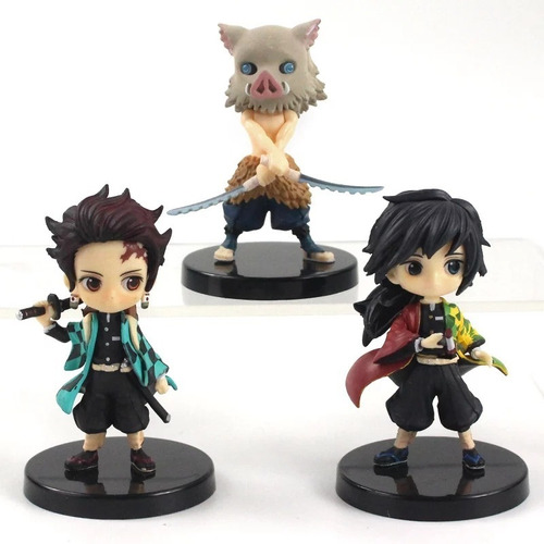 Bonecos Demon Slayer Figure Action Tangiro Demônio Assassino