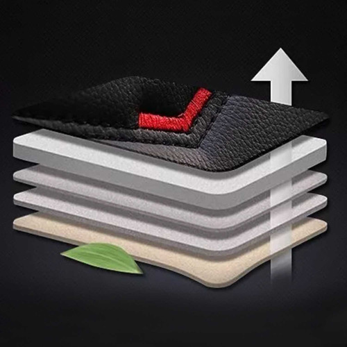 Kit Fundas Cubre Asiento Eco Cuero Auto Almohadilla Luxury