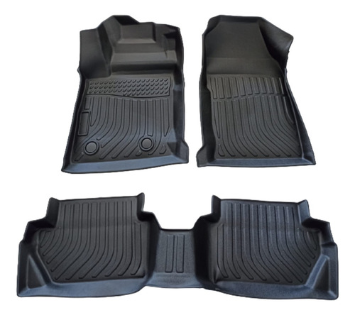Tpe-kit-tapetes Para Ford Fiesta 11-13 (3d) Tipo Charola 