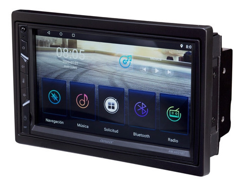 Radio Auto 2 Din Android 10.0 Gps Wifi Aiwa / Aw-601bt