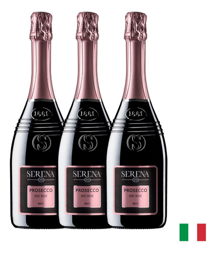 Vino Espumante Serena Wines Proseco Doc Rose Brut 750 Ml 03