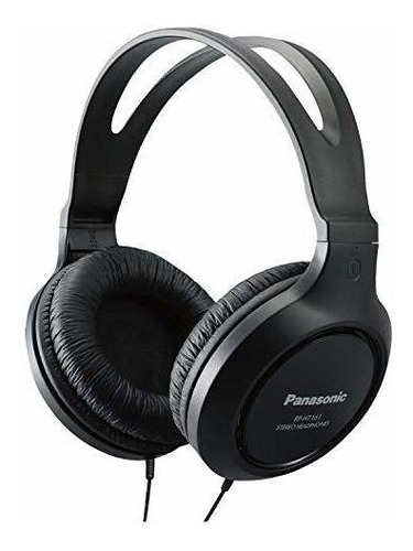 Auriculares Panasonic Rp-ht161-k Tamaño Completo Sobre La Or