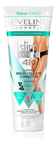 Suero Intenso Reafirmante Y Anticelulítico 3d Slim Extreme, 