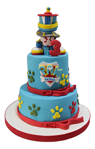 Torta Paw Patrol Torre De Control - Mesa Dulce Tematica