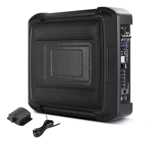 Subwoofer activo portátil de 600W y 8 pulgadas para coche