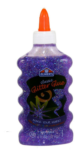 Adhesivo Elmer`s Glitter Glue Classic X 177ml Slime