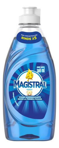Detergente Magistral Ultra Marina sintético en botella 300 ml
