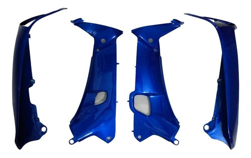 Imagen 1 de 1 de Kit De Baberos Honda Wave C100 Uno Azul