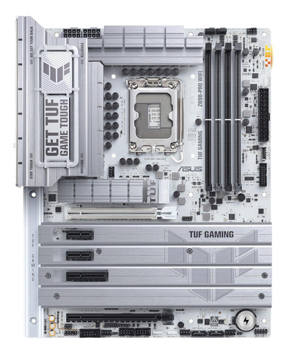 Placa branca Asus Tuf Gaming Z890-pro Wi-Fi Intel Z890 Lga 1815 Ddr5