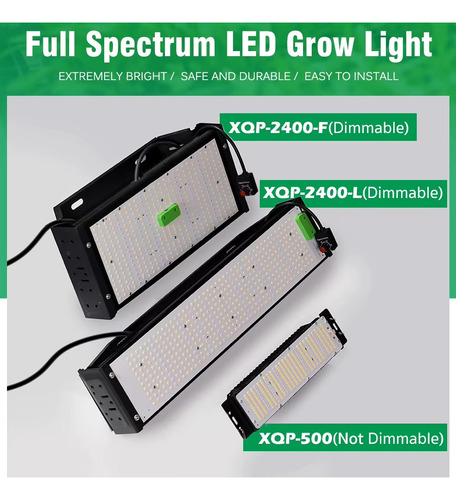 Kit 3x Painéis Grow Cultivo Led Samsung Qb Lm281b 50w Branco