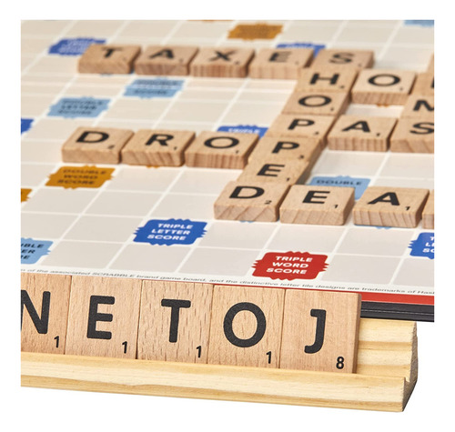 Juego De Mesa De Scrabble, Clásico Juego De Palabras Para Ni
