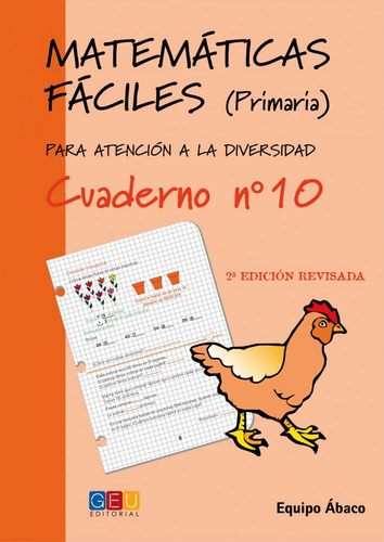 Libro Matemáticas Fáciles 10 - Abaco