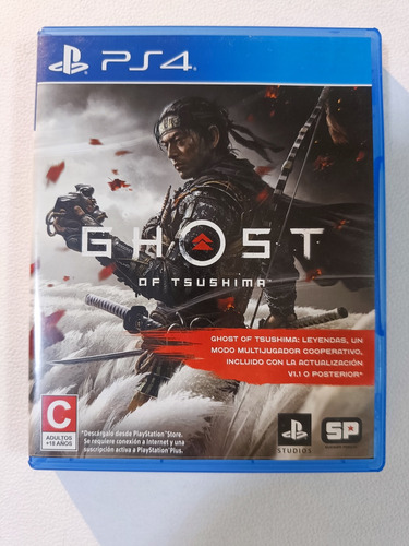 Ghost Of Tsushima Ps4 (Usado)