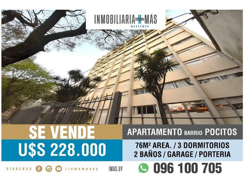 Imagen 1 de 22 de Apartamento Venta Pocitos Montevideo Imas.uy S *