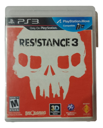 Juego Resistance 3 Ps3 Play3 Fisico Original (Reacondicionado)