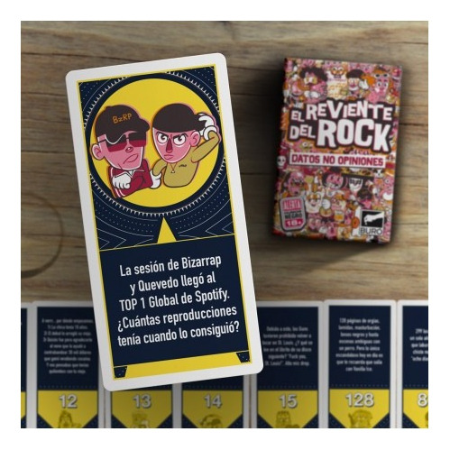 Juego Previa ¡datos No Opiniones: El Reviente Del Rock! Buró