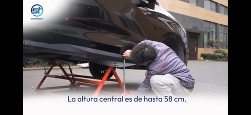 Elevador De Autos Portátil Basculante 1500kg Acc. Manual