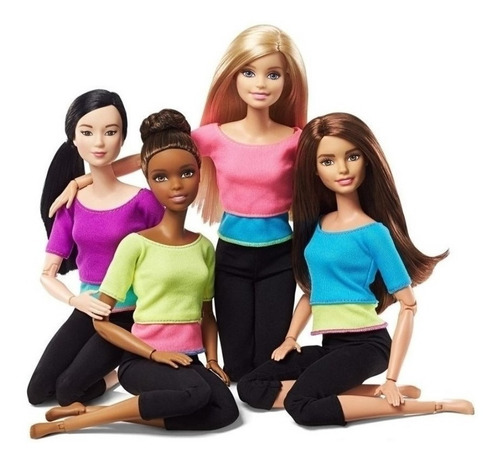Imagem 8 de 9 de Barbie To Move Top Roxo Cab. Preto Oriental Ms Sj