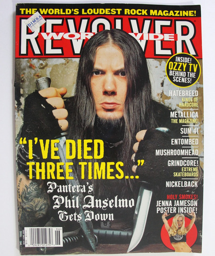Gusanobass Revista Revolver May 2002 Anselmo Poster Nirvana