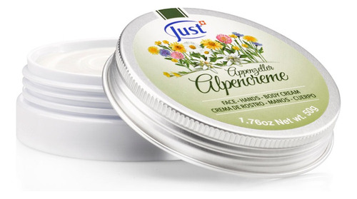 Crema Humectante Swiss Just Edición Especial Alpencreme  50g