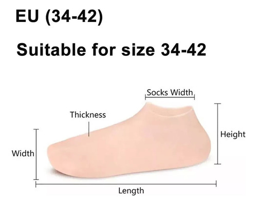3 Pares De Calcetines Hidratantes For Tus Pies