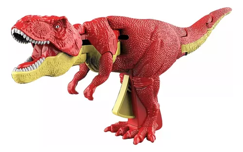 Brinquedo Dinossauro Colorido Parafuso Dino Vermelho em Promoção na  Americanas