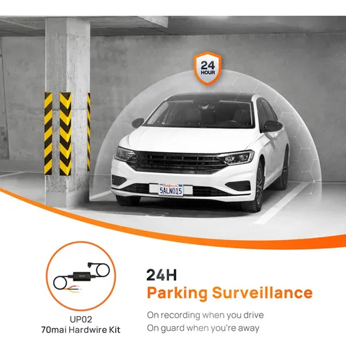 Dash Cam 70mai M300 1296p Qhd 140° Wifi De Gran Angular.