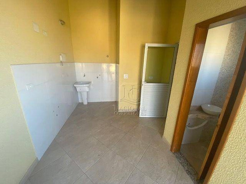 Cobertura Com 2 Dormitórios À Venda, 106 M² Por R$ 375.000,00 - Utinga - Santo André/sp - Co4635