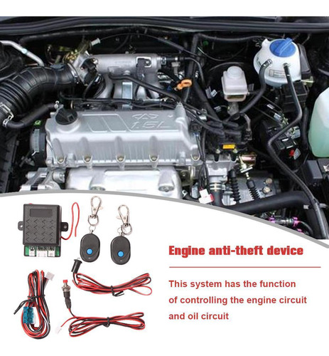 Inmovilizador Inteligente Automático Antisecuestro, Motor De